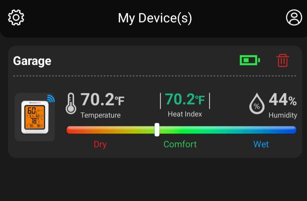 TempPro TempAir Bluetooth Hygrometer Thermometer for Greenhouse Up to 260ft customer photo 2