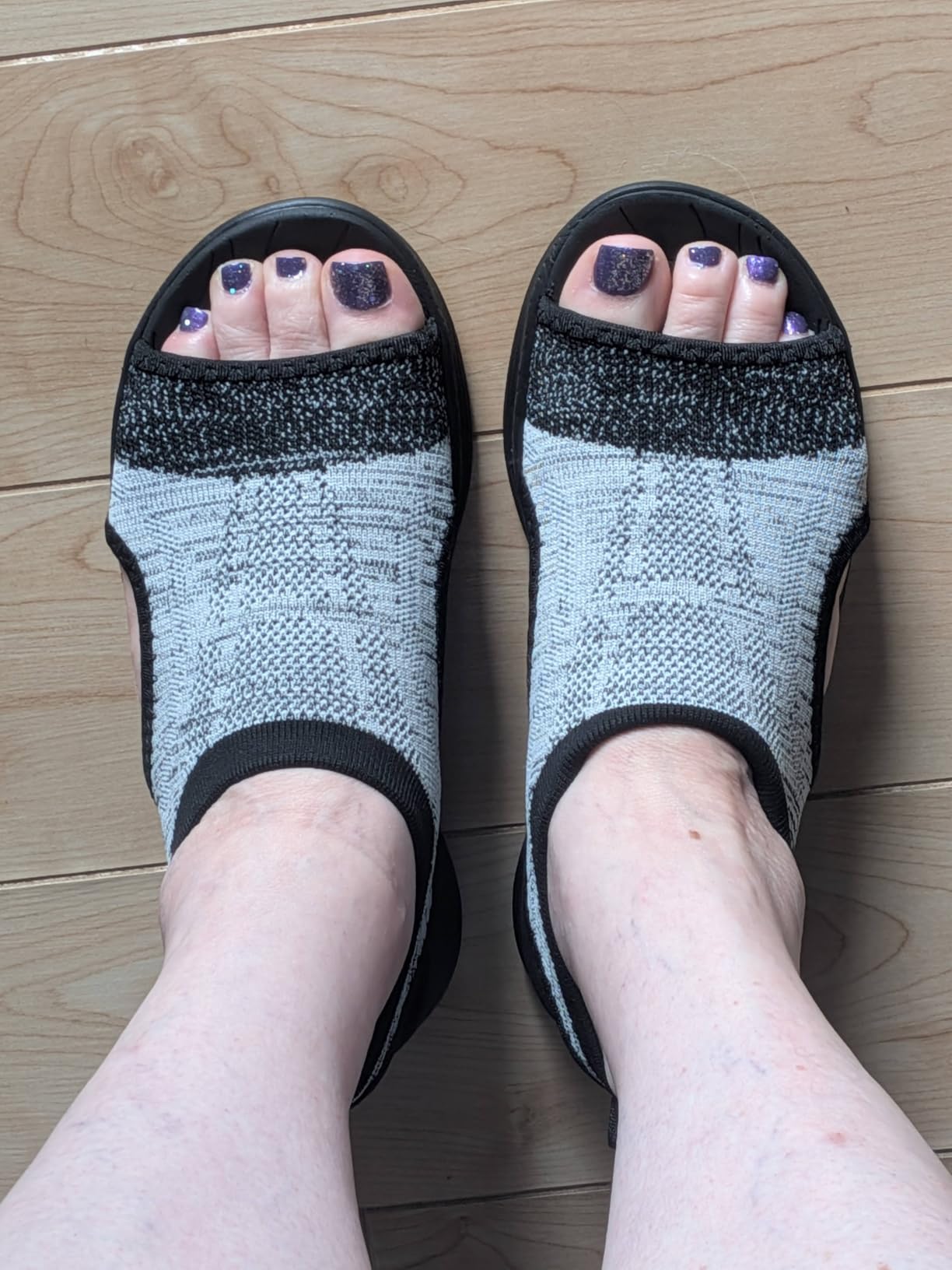 Women Walking Sandals Arch Support Orthotic Comfortable Plantar Fasciitis Non-slip Casual Open Toe Sport Sandals for Athletic Summer Beach customer photo 1