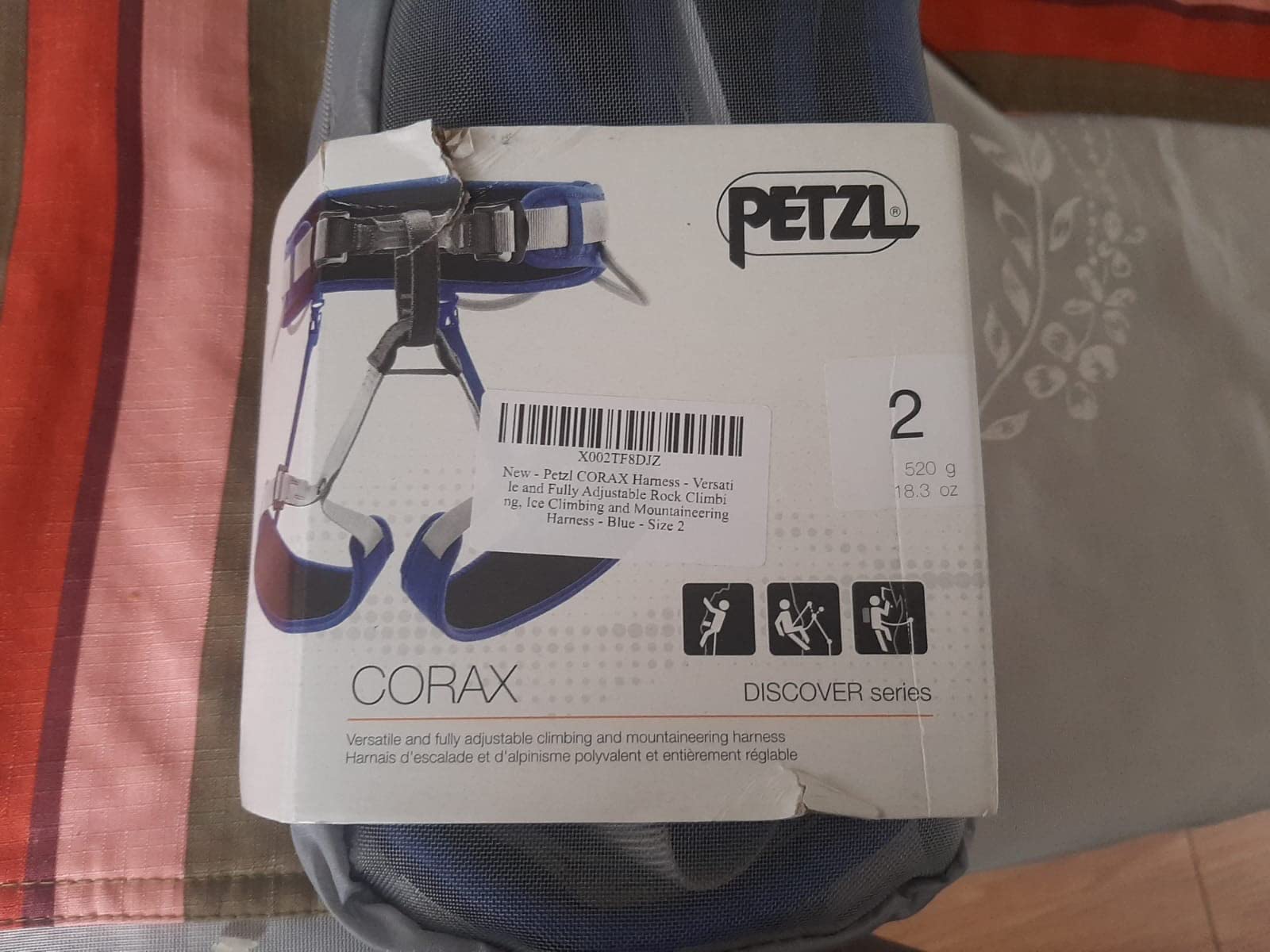 PETZL CORAX Rock Climbing Harness customer photo 2