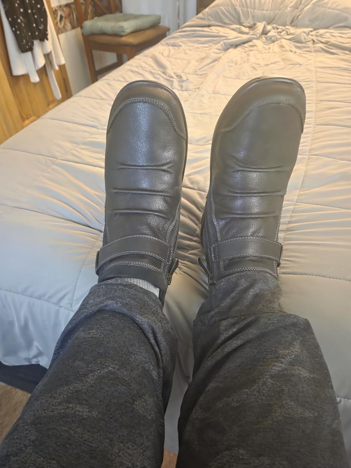 Orthofeet Heidi Orthopedic Women's Leather Boots customer photo 1
