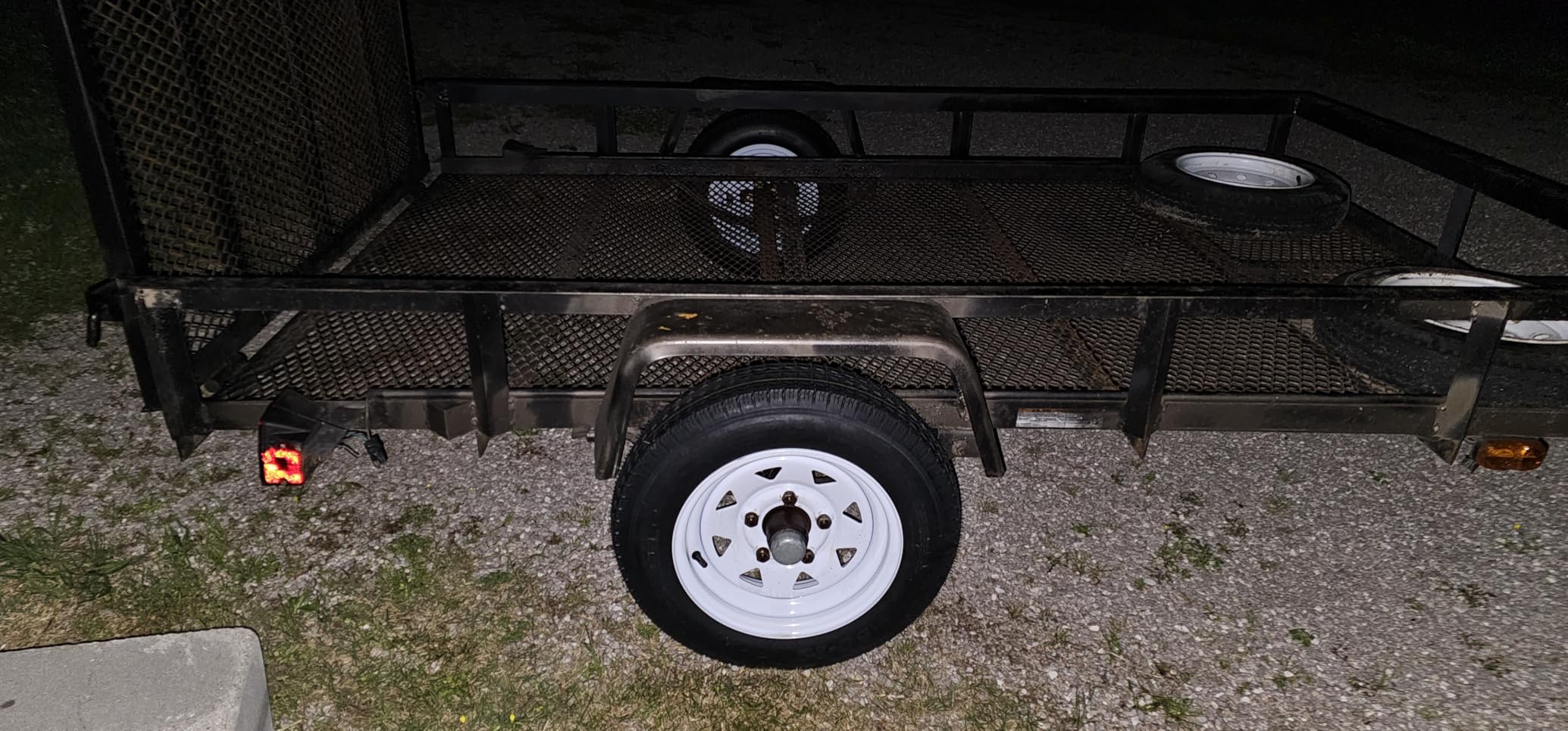 Trailer Tires Rims ST175/80D13 175 80 13 Tire, 5 Lug on 4.5