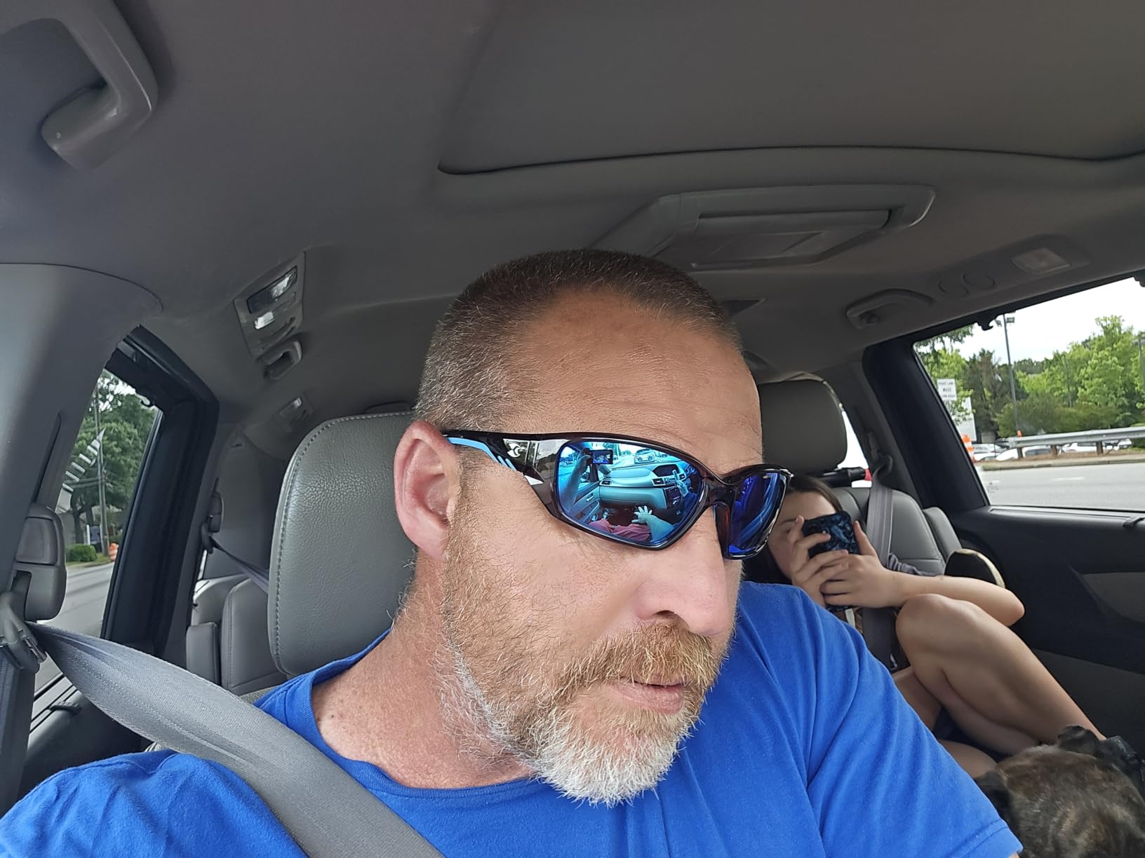 Sports Polarized Sunglasses for Men: Womens UV400 Protection Sun Glasses Wrap Around Goggles for Fishing Driving TR90 customer photo 2