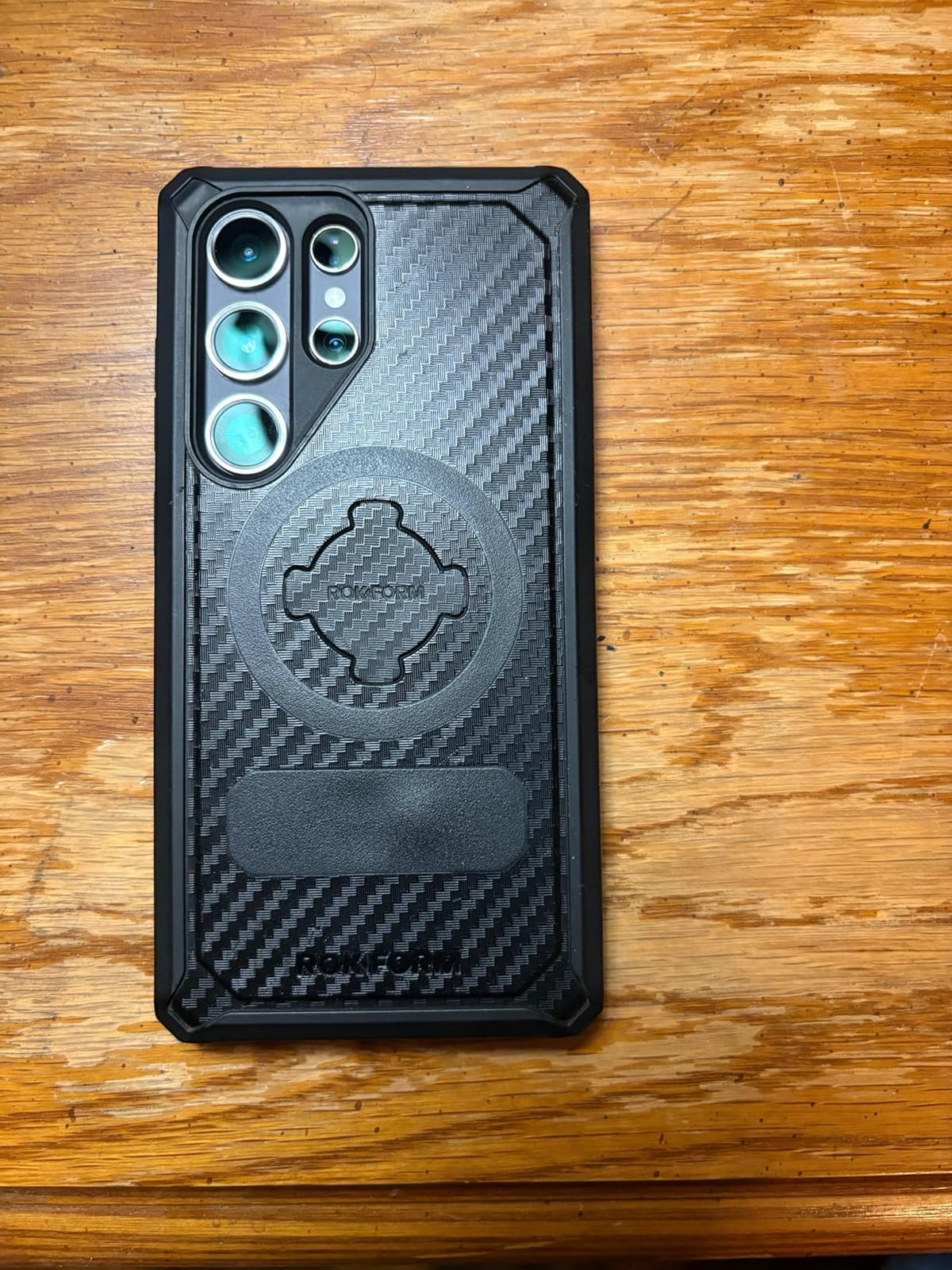Rokform Galaxy S24 Ultra Rugged Case, Magnetic + RokLock (Black) customer photo 2