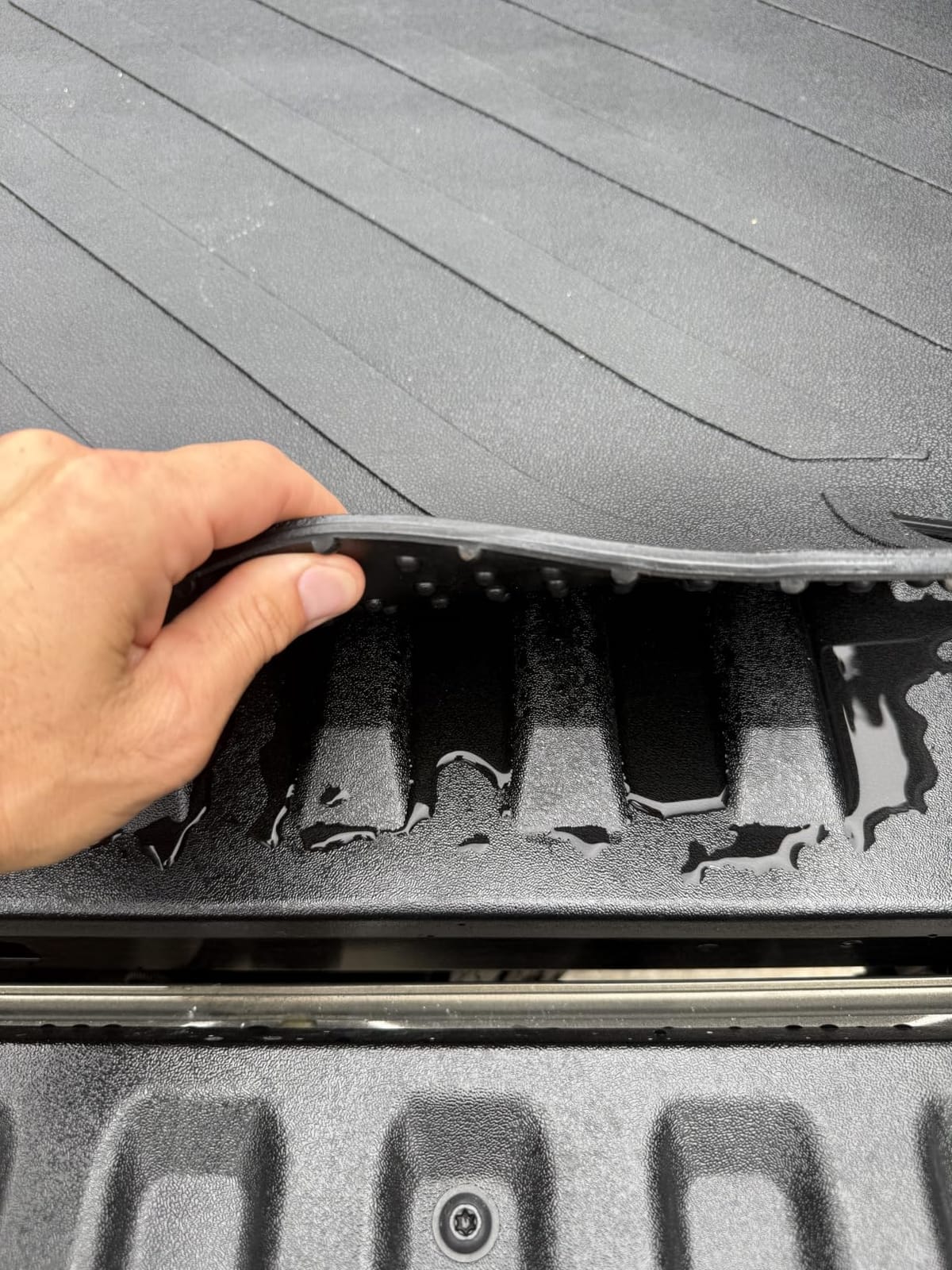 GEEDAR Heavy Duty Rubber Truck Bed Mat for 2005-2023 Toyota Tacoma 6ft Long Bed, Tacoma Accessories, Toyota Tacoma Truck Bed Mat Liner, Black customer photo 2