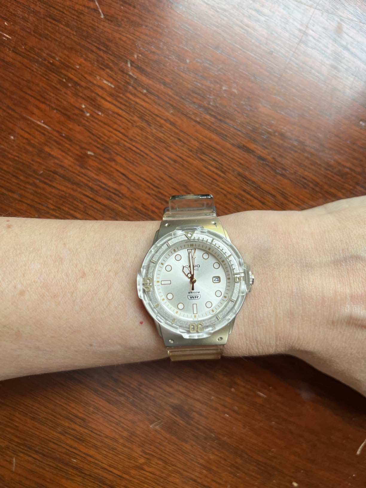 Casio Women's 'Dive Series' Quartz Transparent Resin Casual Watch LRW-200HS customer photo 1