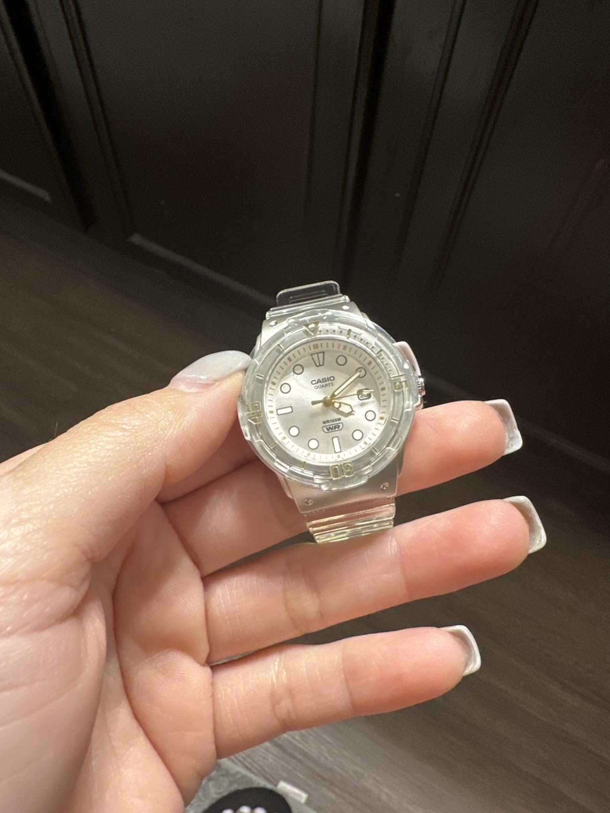 Casio Women's 'Dive Series' Quartz Transparent Resin Casual Watch LRW-200HS customer photo 2