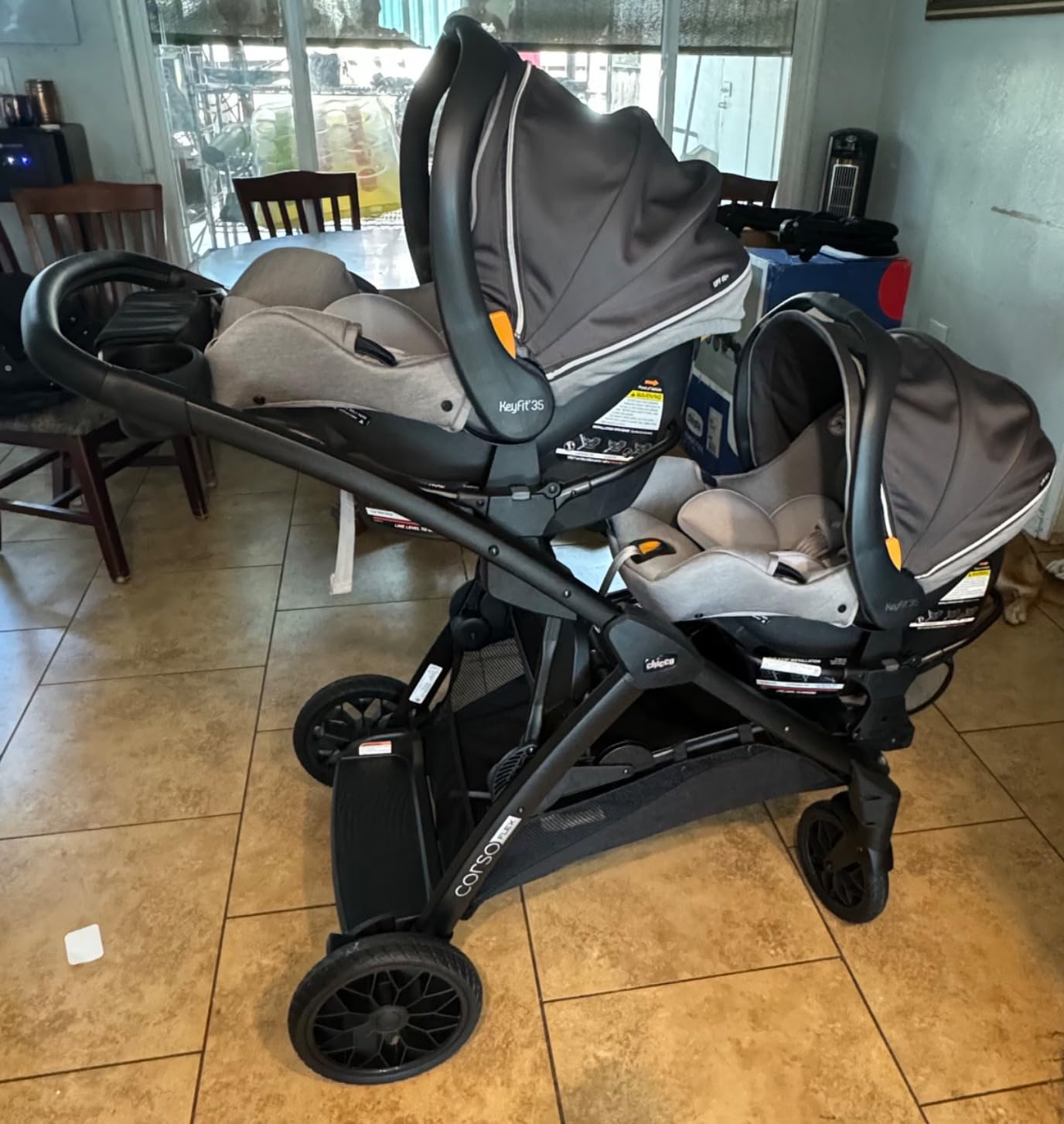 Chicco Corso Flex Convertible Stroller, Single to Double, Compact Fold customer photo 1