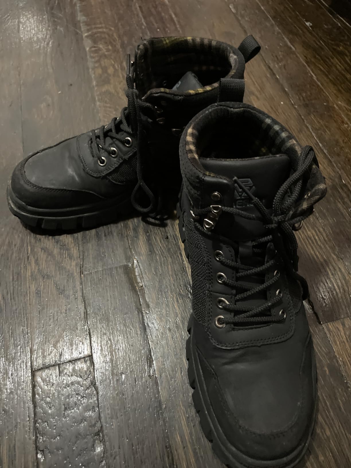 KELODON Waterproof Steel Toe Boots For Men-6 Inch Comfortable Mens Safety Work Boots Indestructible Steel Toe Shoes Lightweight Non Slip Puncture Resistant Industrial Construction Boot customer photo 1