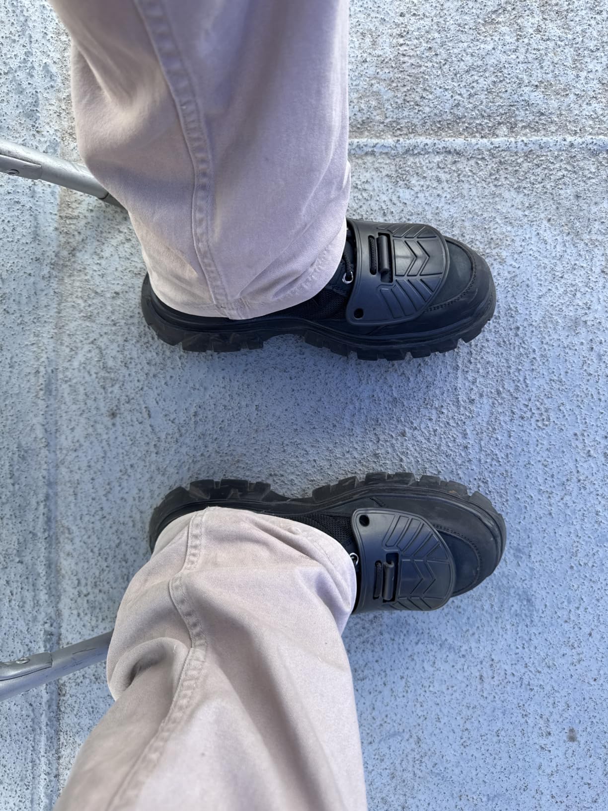 KELODON Waterproof Steel Toe Boots For Men-6 Inch Comfortable Mens Safety Work Boots Indestructible Steel Toe Shoes Lightweight Non Slip Puncture Resistant Industrial Construction Boot customer photo 1