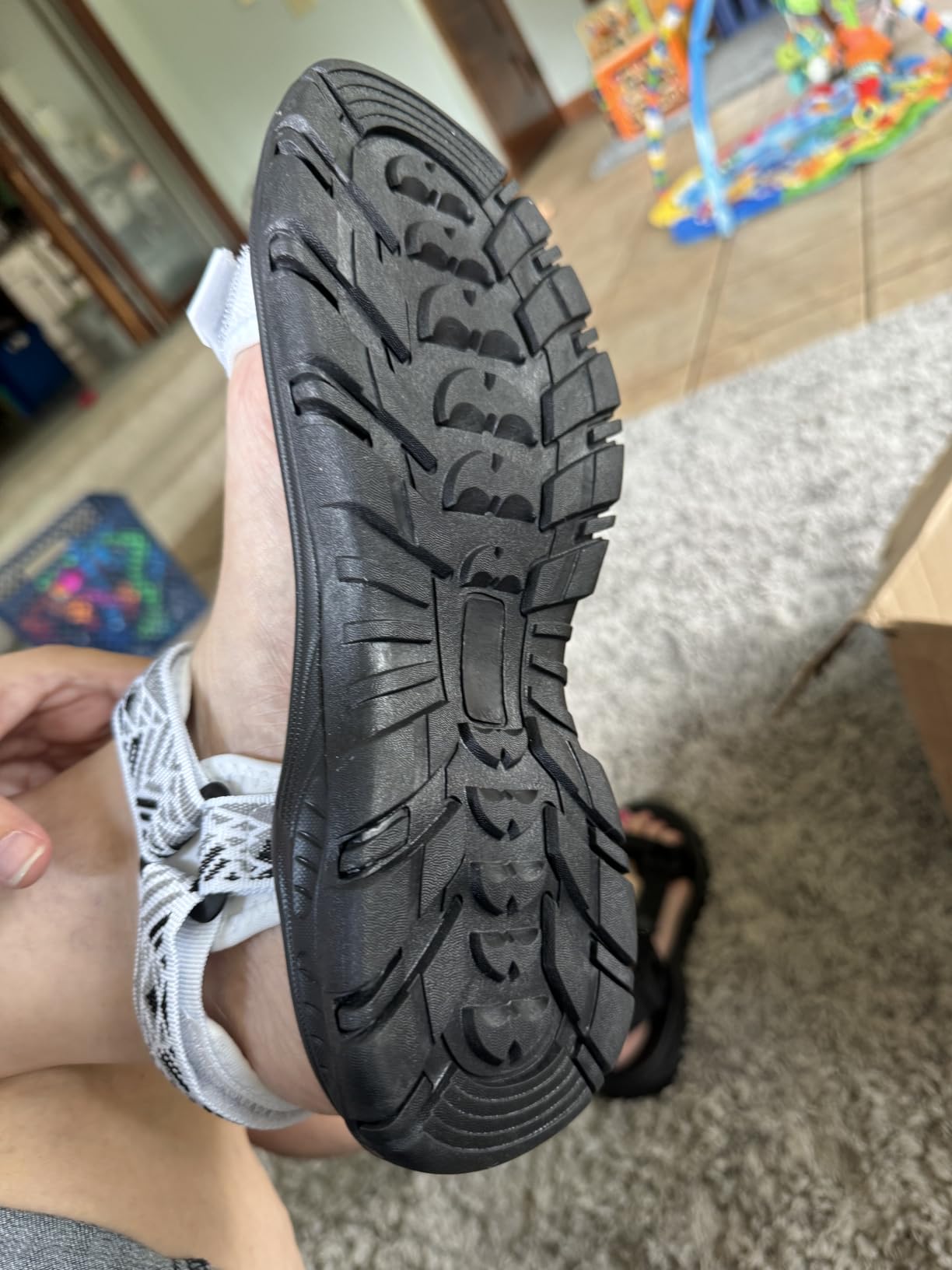 Women's Hiking Sport Sandals Water Outdoor Athletic Shoes With Arch Support Adjustable Velcro Beach Shoes customer photo 1