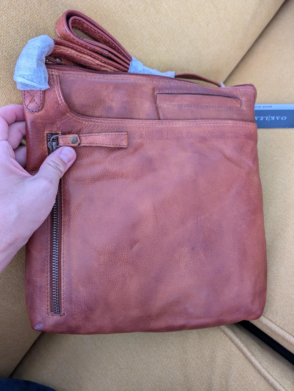 Genuine Leather Crossbody Bag For Women - Medium Cross Body Handbag Purse customer photo 2