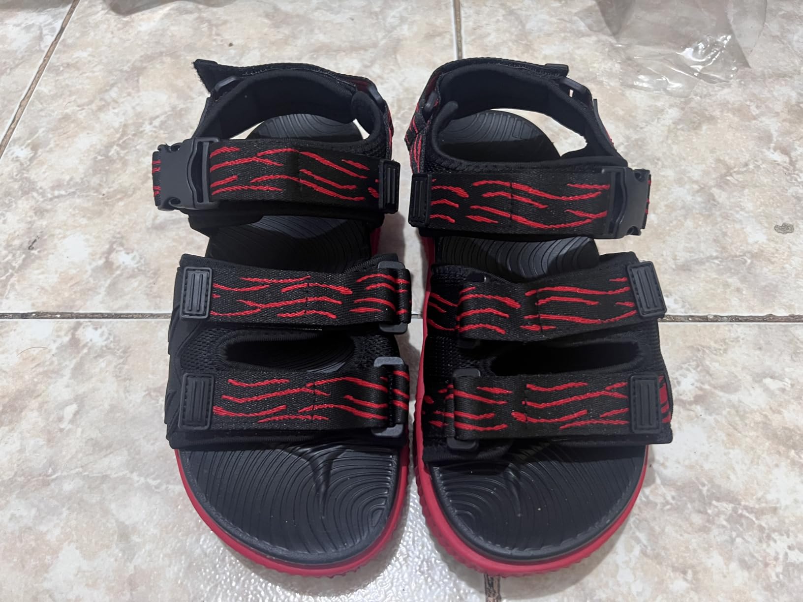KuaiLu Mens Arch Support Hiking Sandals Orthopedic Athletic Walking Sandles customer photo 1