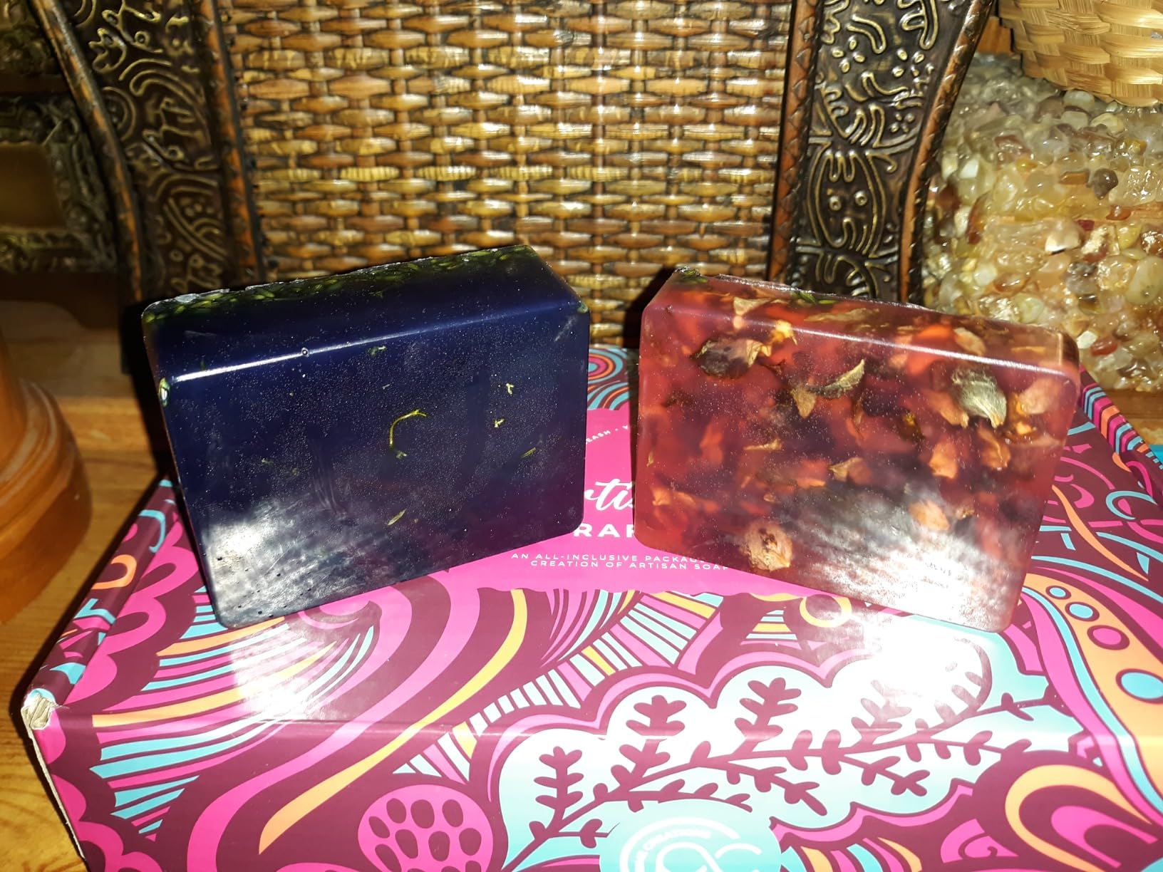 Soap Making Kit - Soap Making Supplies melt and Pour - DIY Set for Adults and Kids, Includes soap Base, Silicone molds, fragrances, Rose and Lavender Petals, by Prime Creations customer photo 1