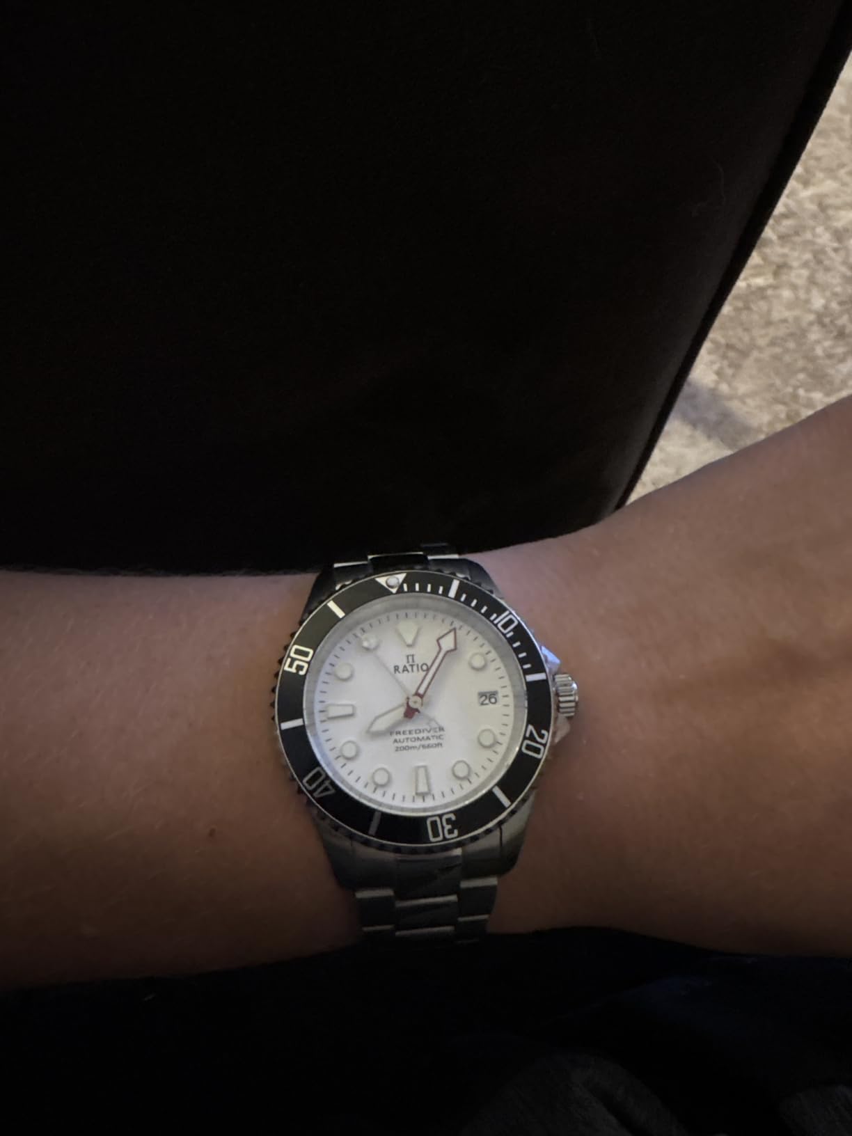 RATIO FreeDiver Sapphire Crystal Diver Watch Japanese Automatic Movement Dive Watch 200m Water Resistant Diving Watch for Men customer photo 1