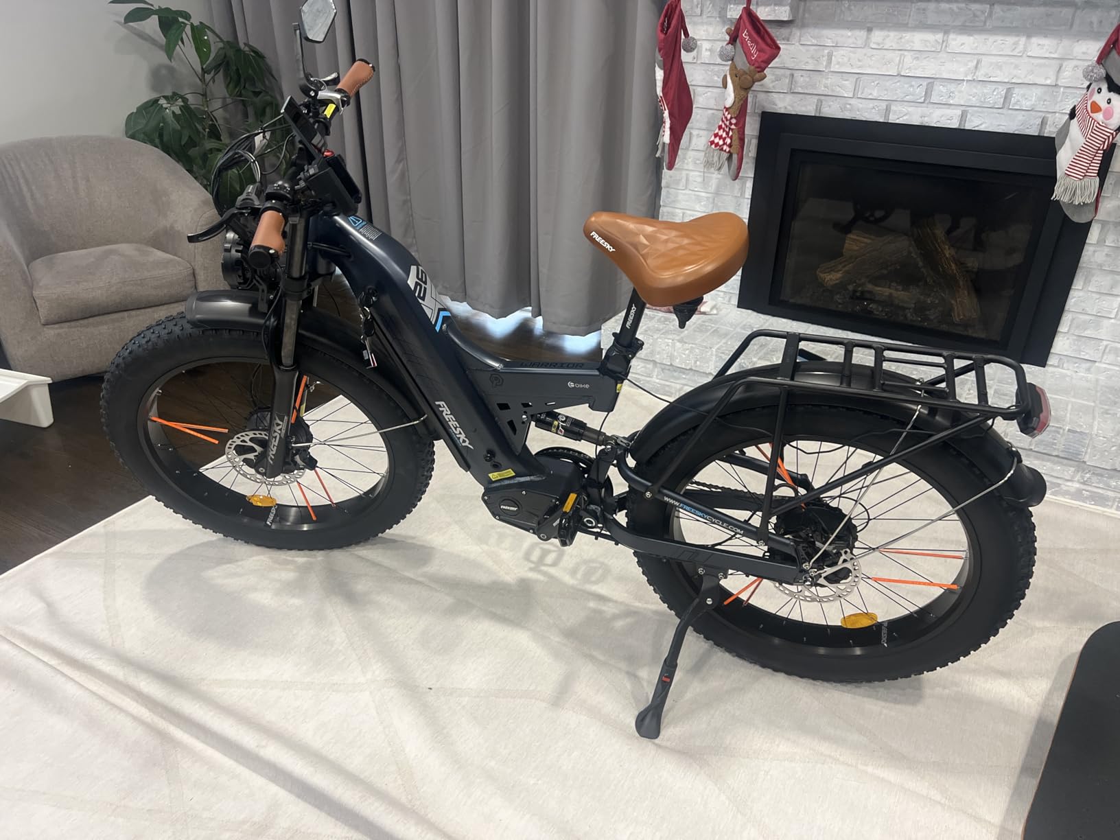 FREESKY Dual Motor 45MPH 120Mile 260NM LG Cells Electric Bike for Adults customer photo 2