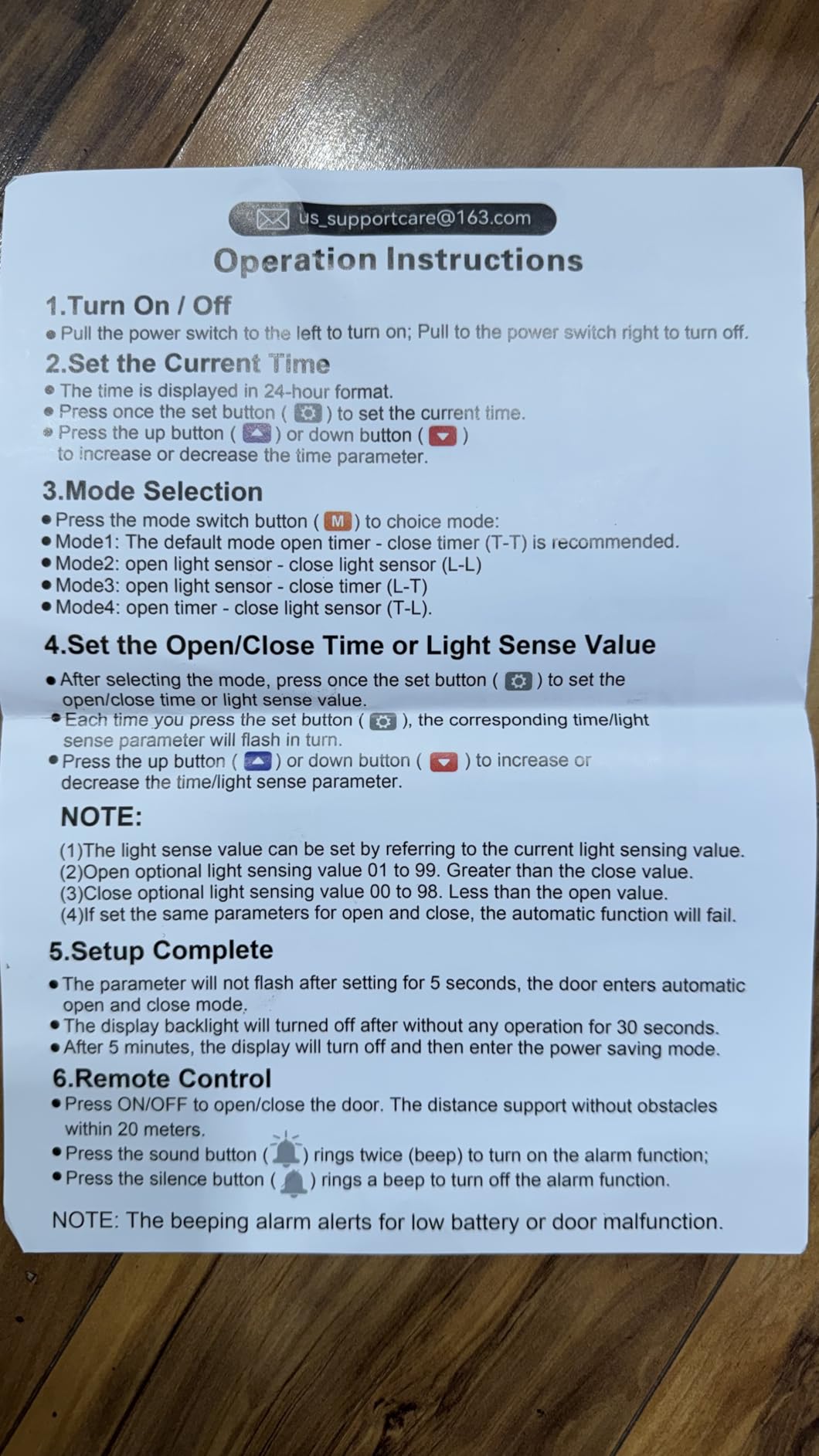 Automatic Chicken Coop Door Solar Powered with Timer & Light Sensor customer photo 2