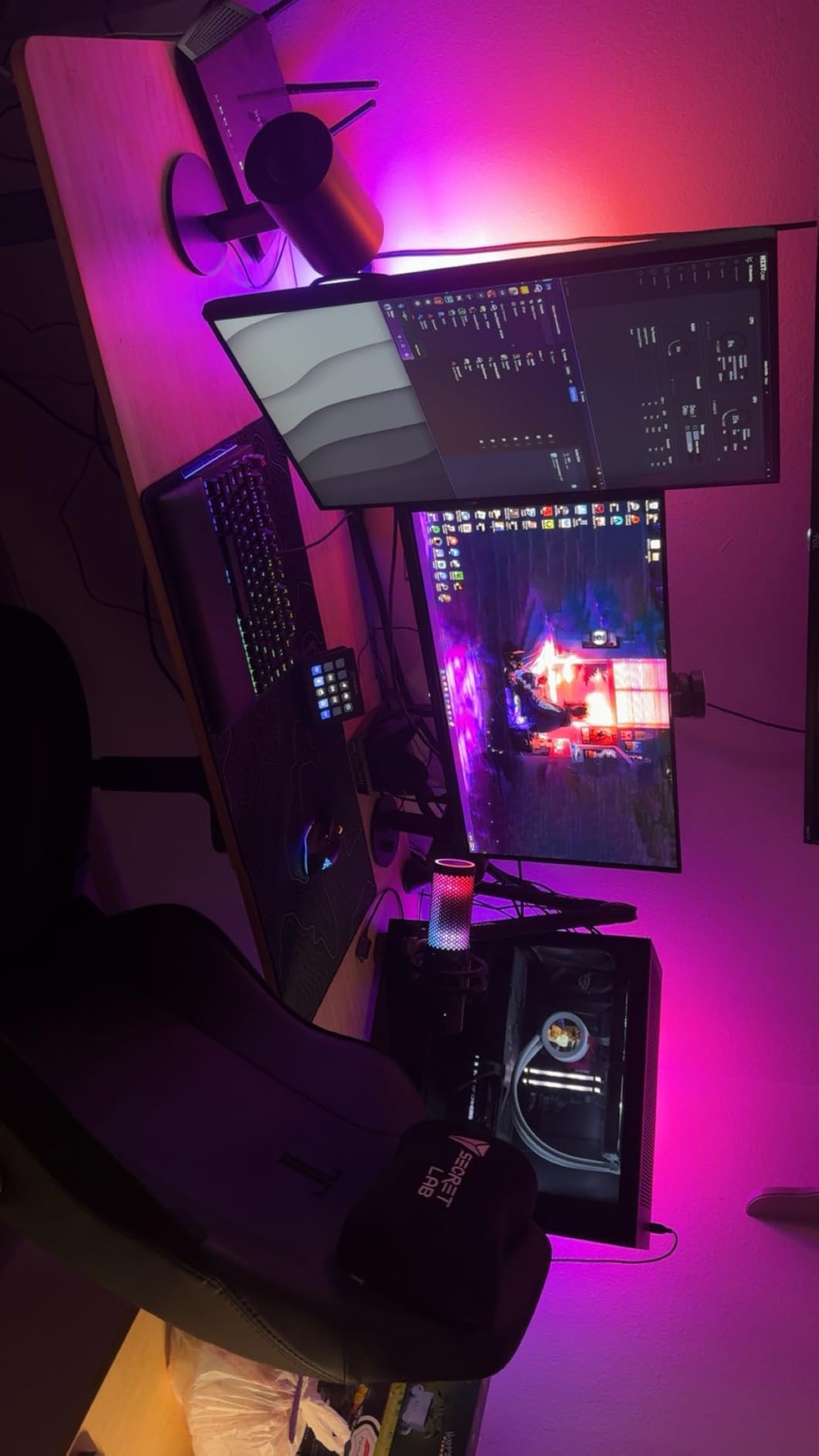 msi PRO MP275Q 27 Inch WQHD Office Monitor - 2560 x 1440 IPS Panel, 100 Hz, Eye-Friendly Screen, Built-in Speakers, Tilt-Adjustable - HDMI 2.0b, DP (1.2a) customer photo 2