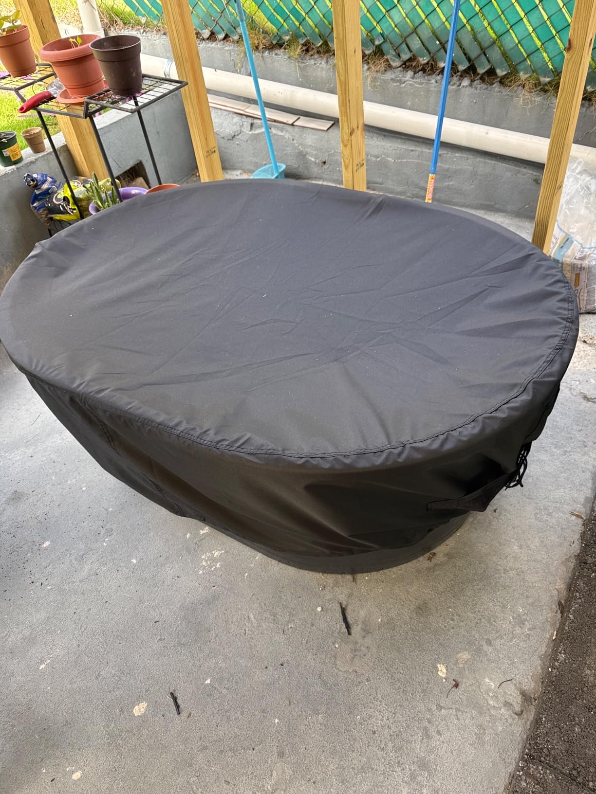 iBirdie Outdoor Waterproof 100 Gallon Stock Tank Cover customer photo 1