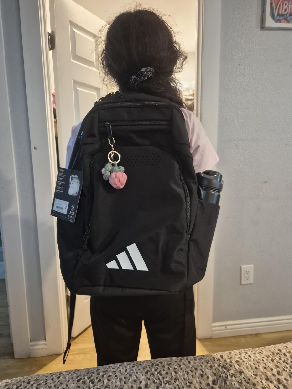 adidas Defender Sports Backpack 33L | Padded 15-In. Laptop Sleeve, Water-Bottle Pockets, Airs Out Sweaty Shoes, Stays Dry On Wet Floors, School Gym & Travel Ready customer photo 2