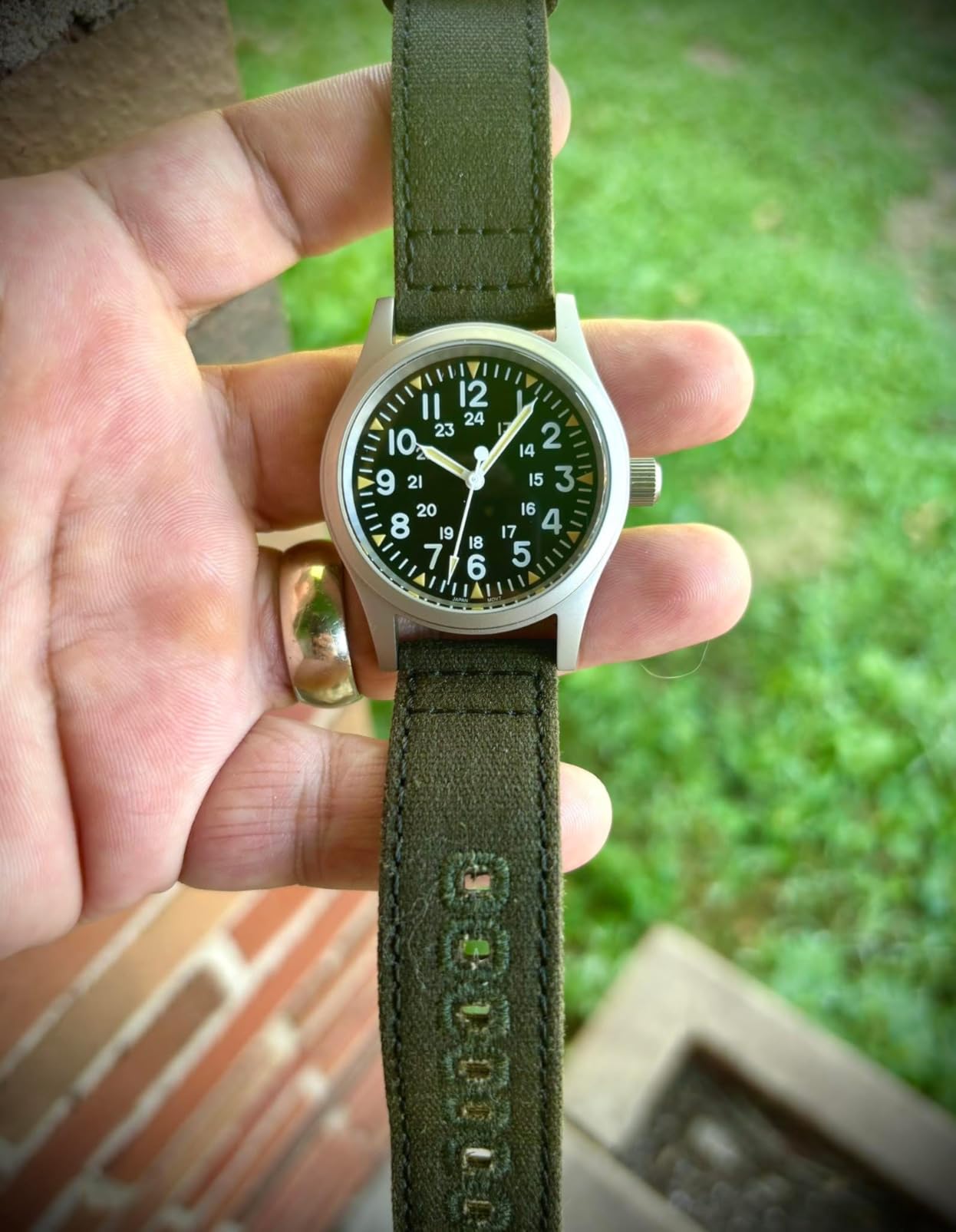 Militado ML05 38mm VH Sweep-Hand Quartz Field Watch for Men customer photo 1