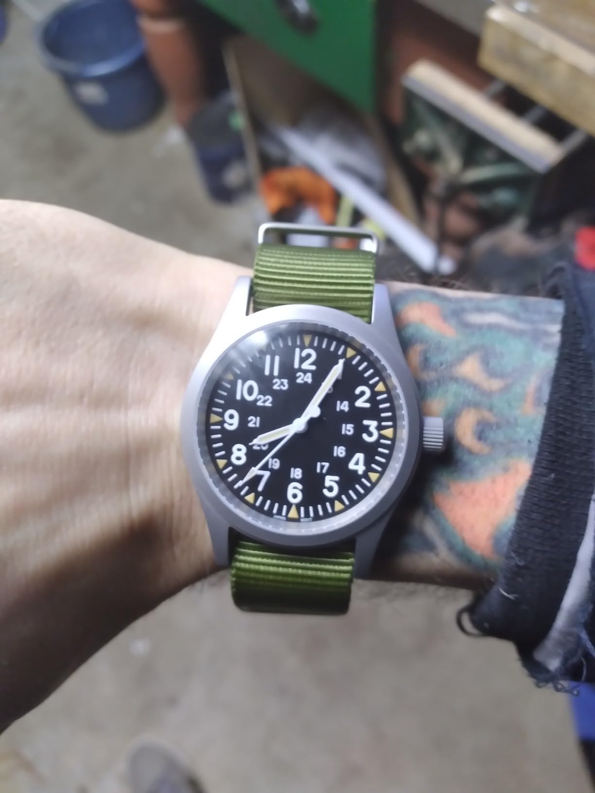 Militado ML05 38mm VH Sweep-Hand Quartz Field Watch for Men customer photo 2