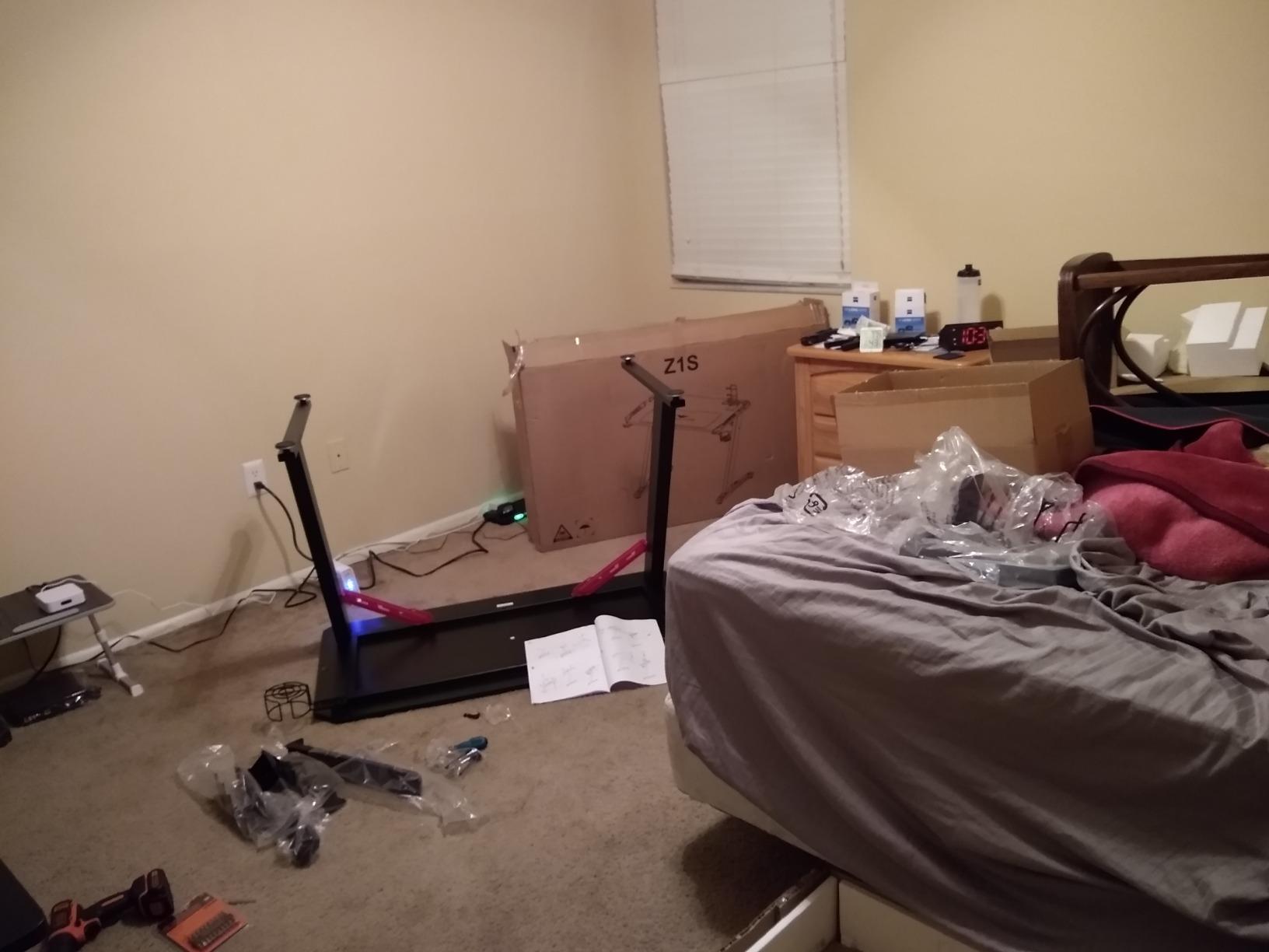 EUREKA ERGONOMIC Gaming Desk, 60 Inch Computer Desk with RGB LED Lights customer photo 2