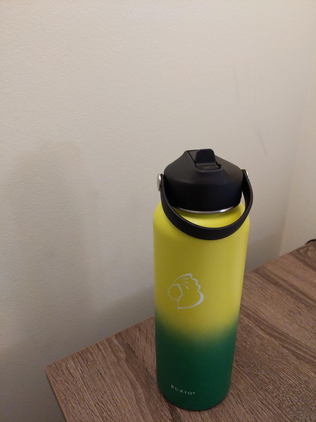 BUZIO Hydrogen Water Bottle, 4000ppb Hydrogen Water Bottles Generator Machine with Gen5 SPE/PEM Technology, Portable Athletic Performance Alkaline Water Bottle, with Dupont Membrane, OLED Display customer photo 1