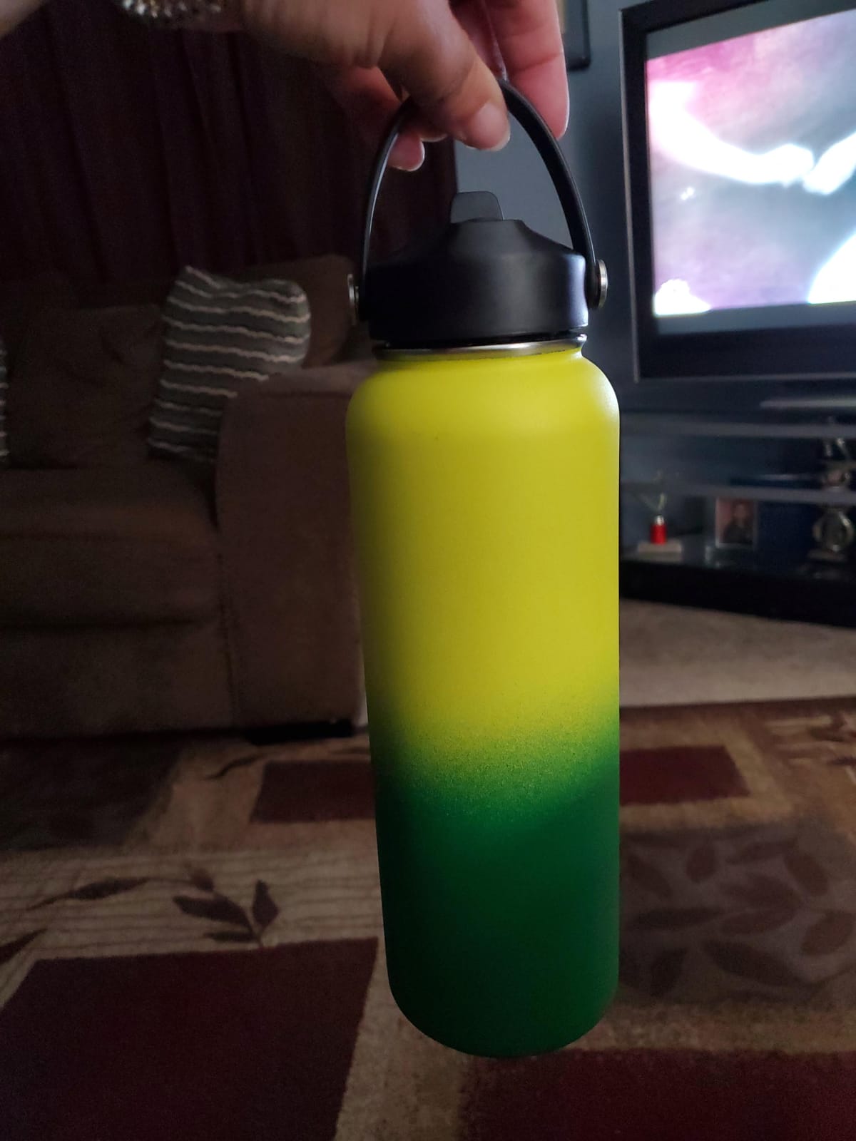 BUZIO Hydrogen Water Bottle, 4000ppb Hydrogen Water Bottles Generator Machine with Gen5 SPE/PEM Technology, Portable Athletic Performance Alkaline Water Bottle, with Dupont Membrane, OLED Display customer photo 2