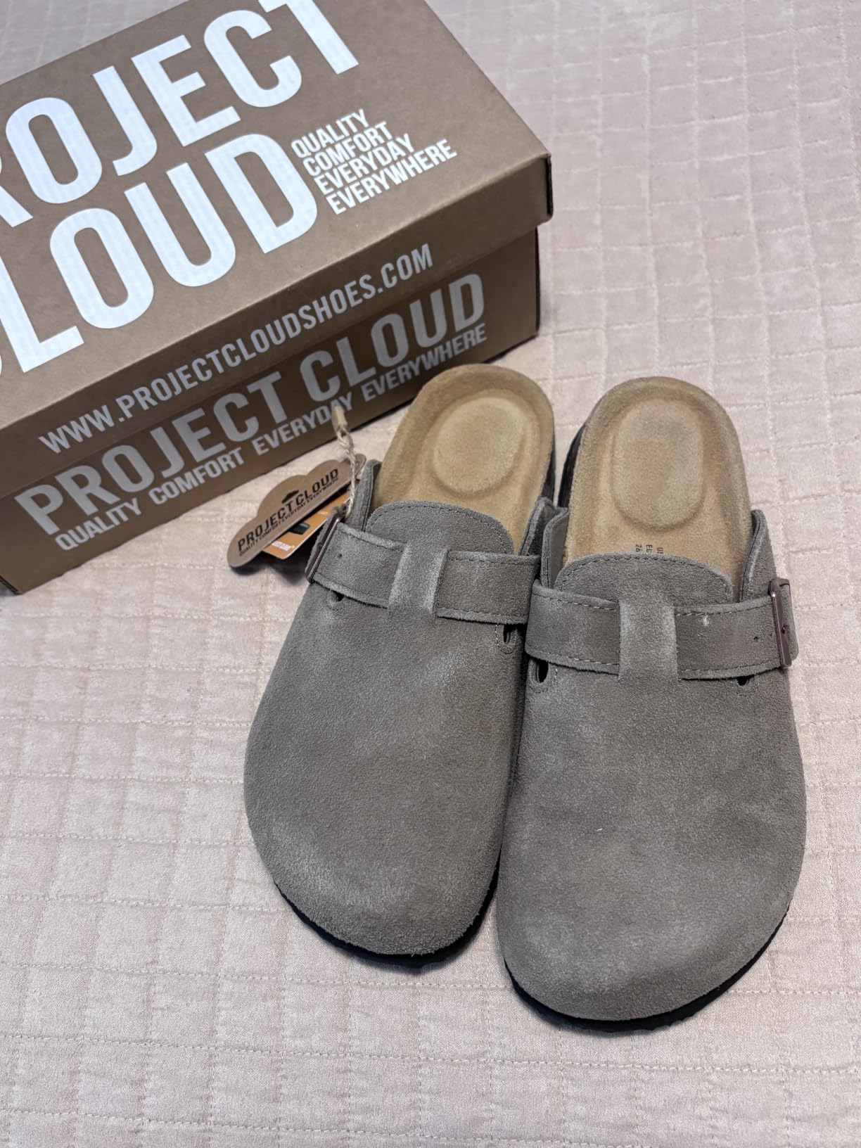 100% Genuine Leather Slip-on Footbed Clogs for Women - Fall Shoes for Women customer photo 1