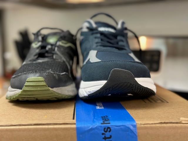 FitVille Wide Walking Shoes for Men Extra Wide Width Sneakers with Arch Support for Flat Feet Heel Pain Relief Plantar Fasciitis - Rebound NEO V1 customer photo 2