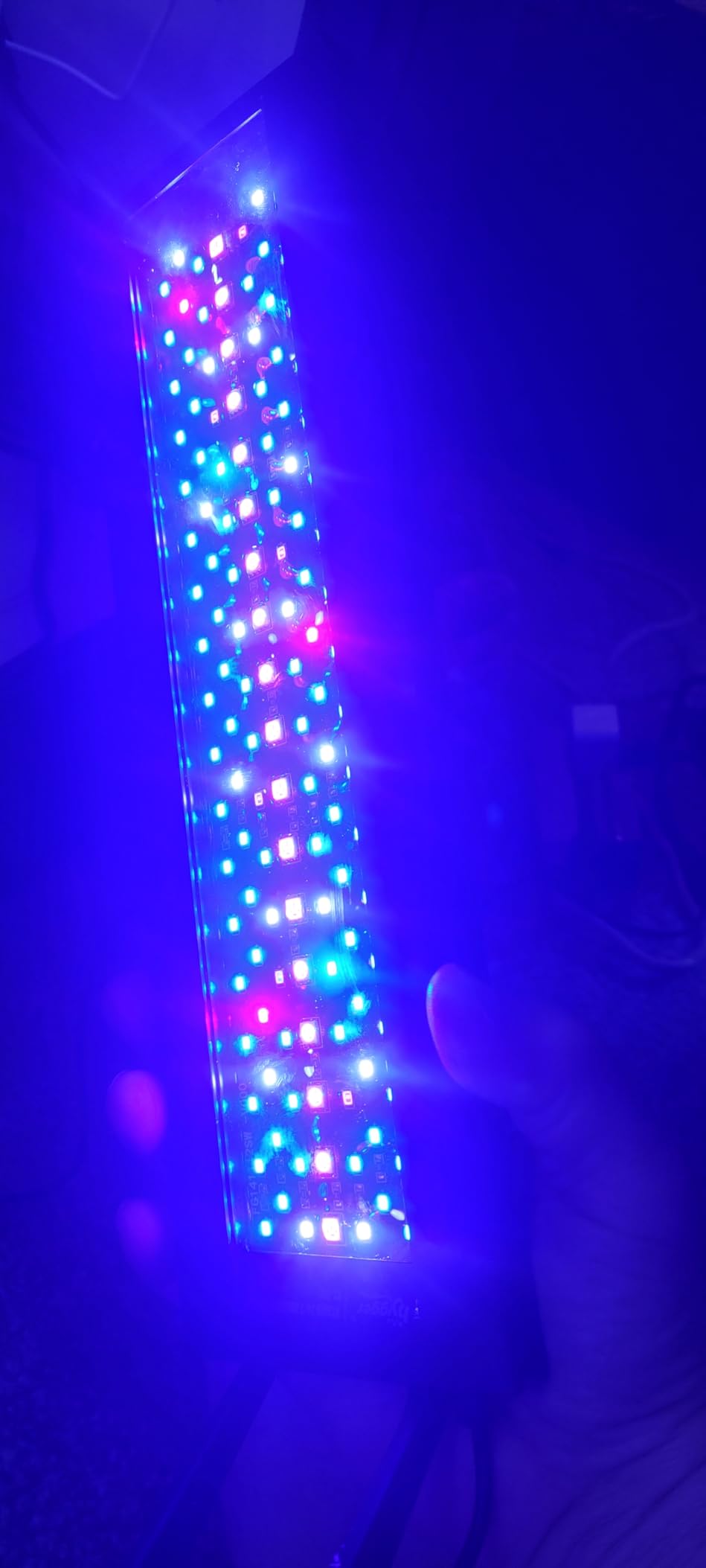 hygger Clip On 24/7 Saltwater Aquarium LED Light, 22W Sunrise-Daylight-Moonlight Mode and DIY Mode, Adjustable Timer Adjustable Brightness Fish Tank Light with 7 Colors for Coral Marine Tank customer photo 2