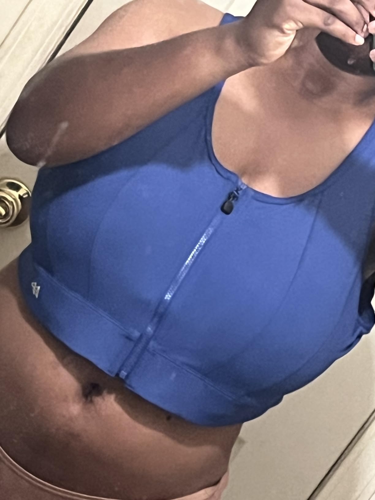 Yvette Front Closure High Impact Sports Bra for Women customer photo 2
