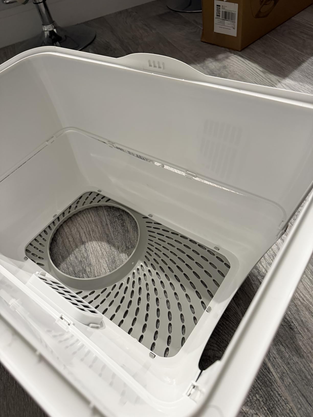 SuzziPaws Stainless Steel Litter Box Top-Entry Dog-Proof for Multi-Cats customer photo 1