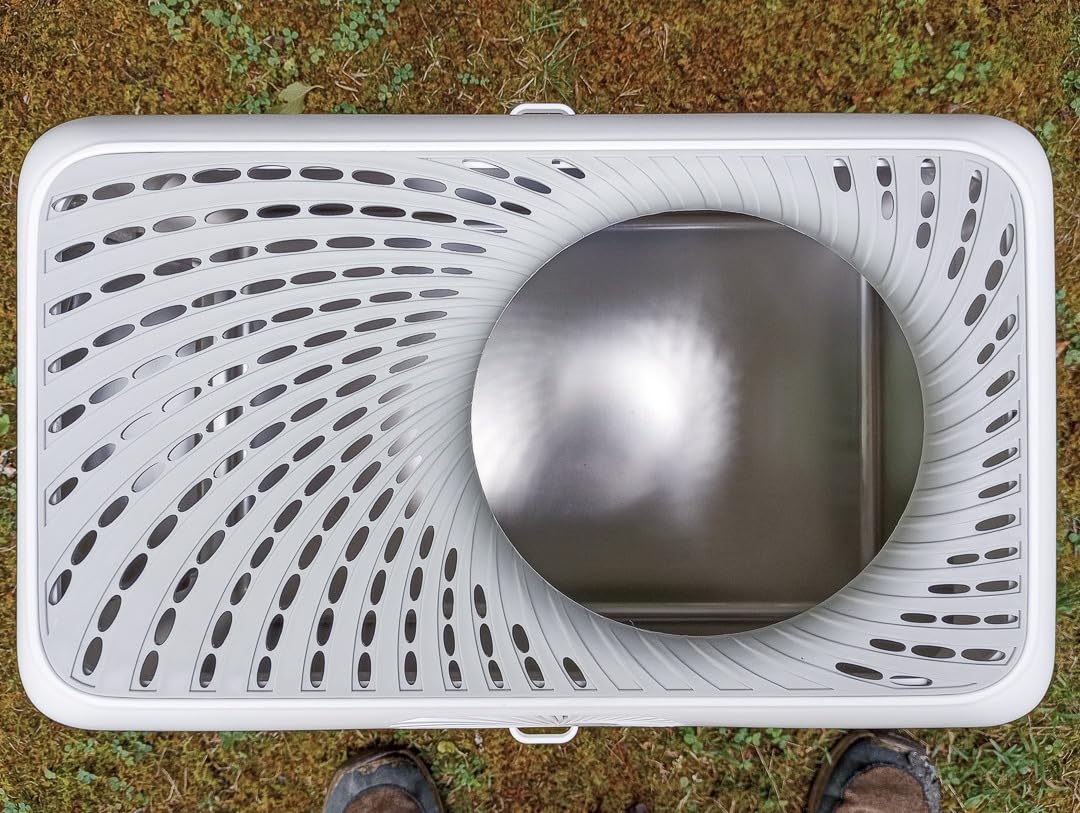 SuzziPaws Stainless Steel Litter Box Top-Entry Dog-Proof for Multi-Cats customer photo 2