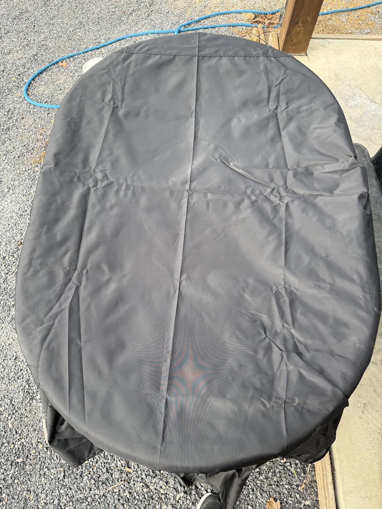 Rubermaid 100 Gallon Oval Stock Tank Water Trough Cover with Zipper customer photo 2