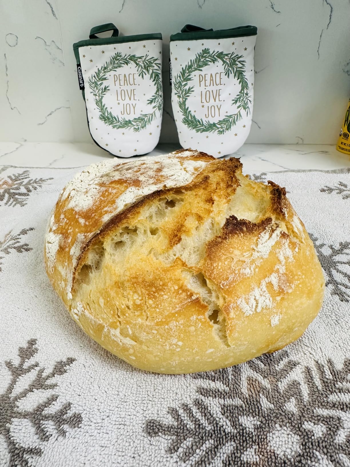 Complete Sourdough Starter Kit, Banneton Bread Proofing Basket customer photo 2