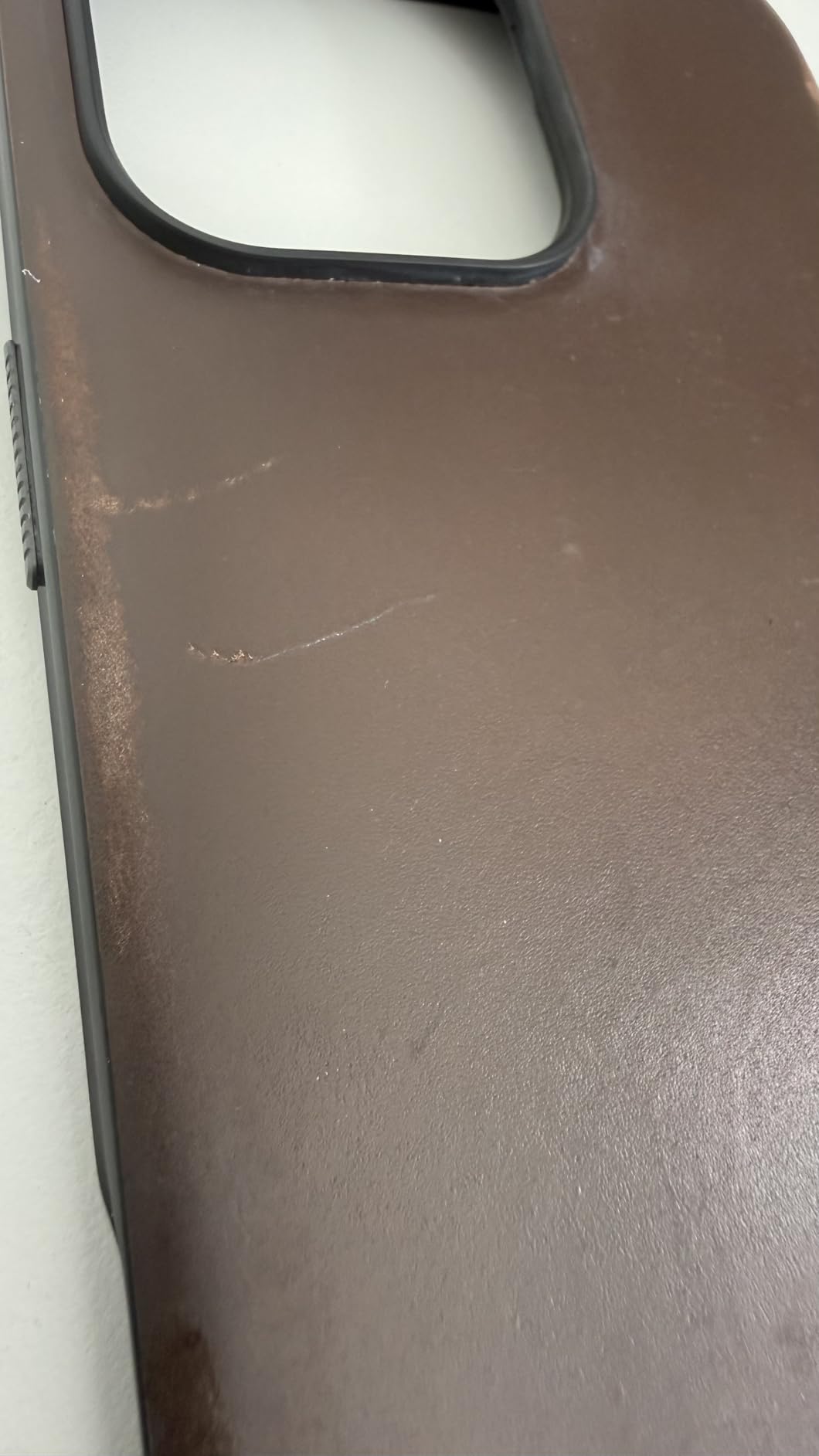 Modern Leather Case - iPhone 16 Pro Max | Rustic Brown | Horween customer photo 1