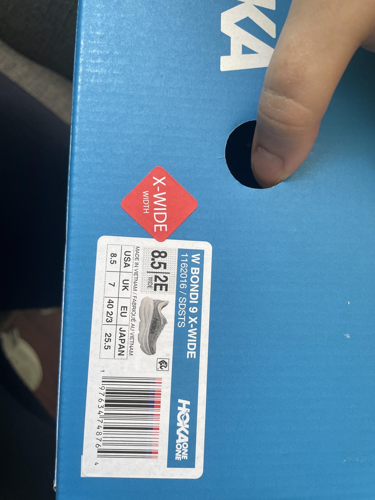 Hoka Womens Bondi 9 Road Running Shoes customer photo 1