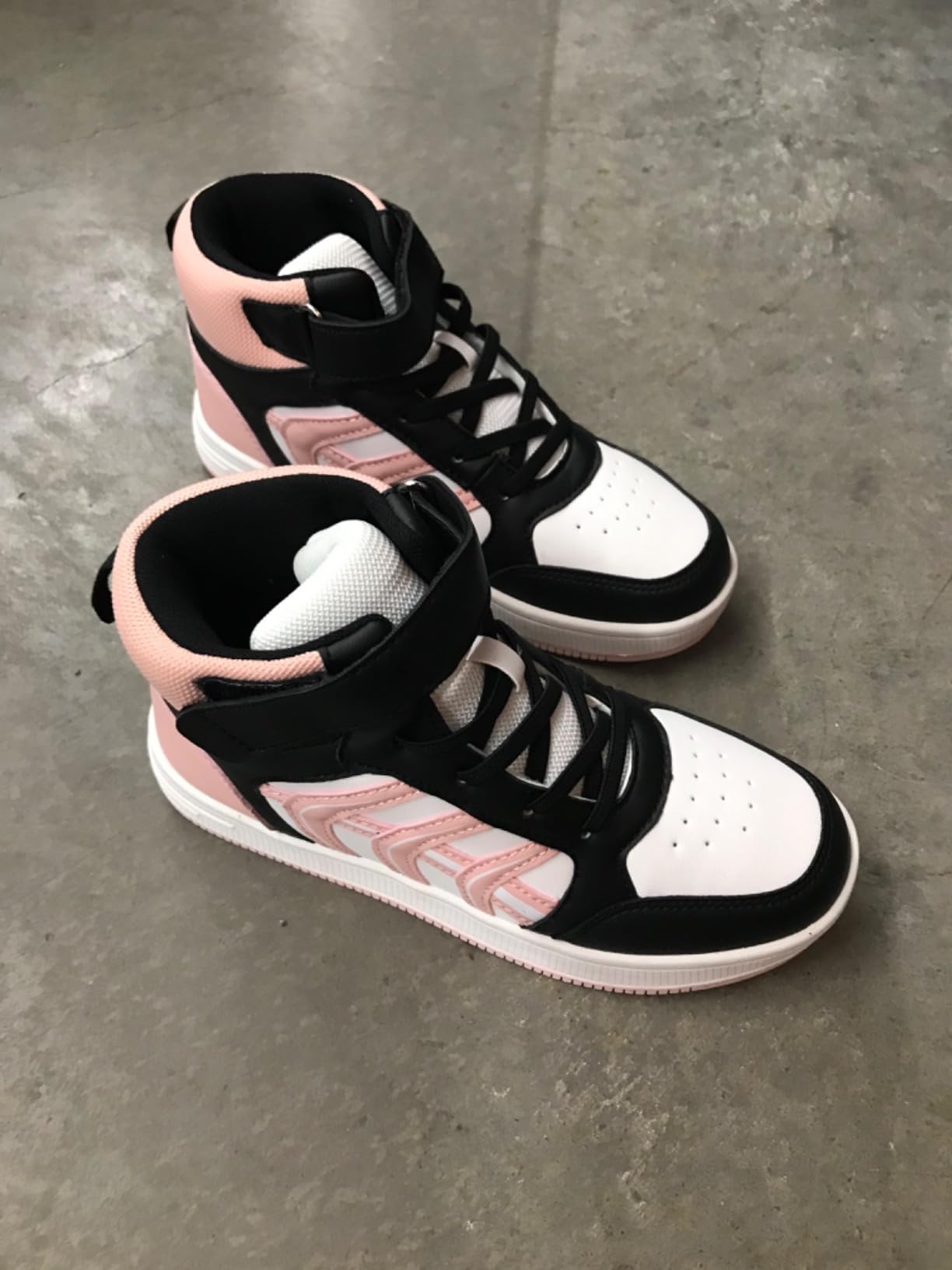 DREAM PAIRS Unisex Basketball High Top Sneakers customer photo 1