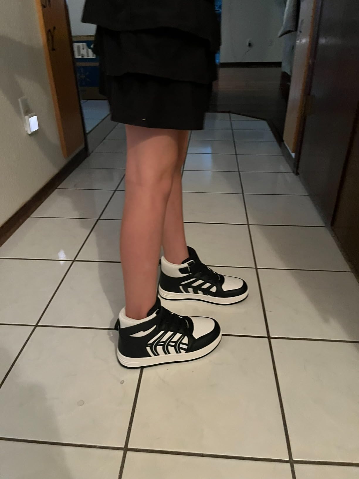 DREAM PAIRS Unisex Basketball High Top Sneakers customer photo 2