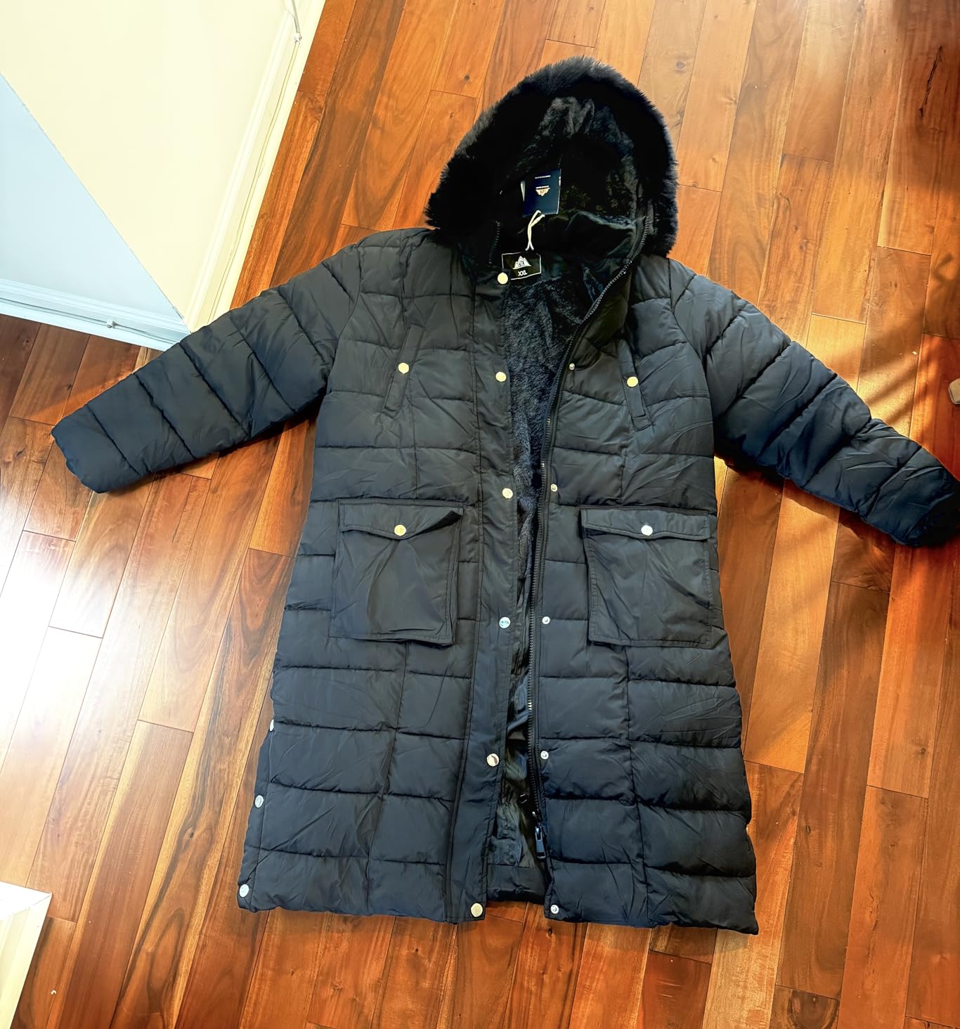 MOERDENG Women's Waterproof Long Winter Down Coats Warm Puffer Jacket Parka | Windproof, Waterproof, Thicken Hooded, Fashions Puffer Jacket For Winter customer photo 1