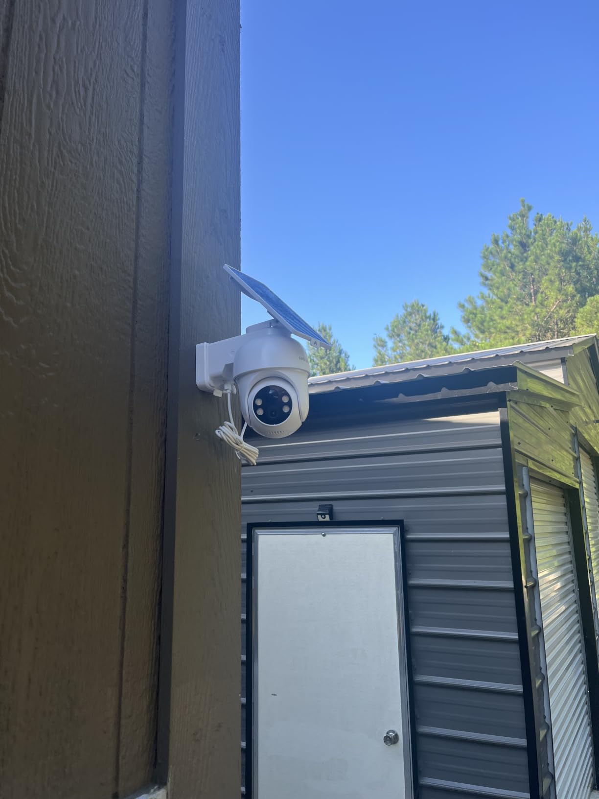 ANSQUE Home Security Cameras Wireless Outdoor, Solar Powered, 4-Cam System customer photo 1