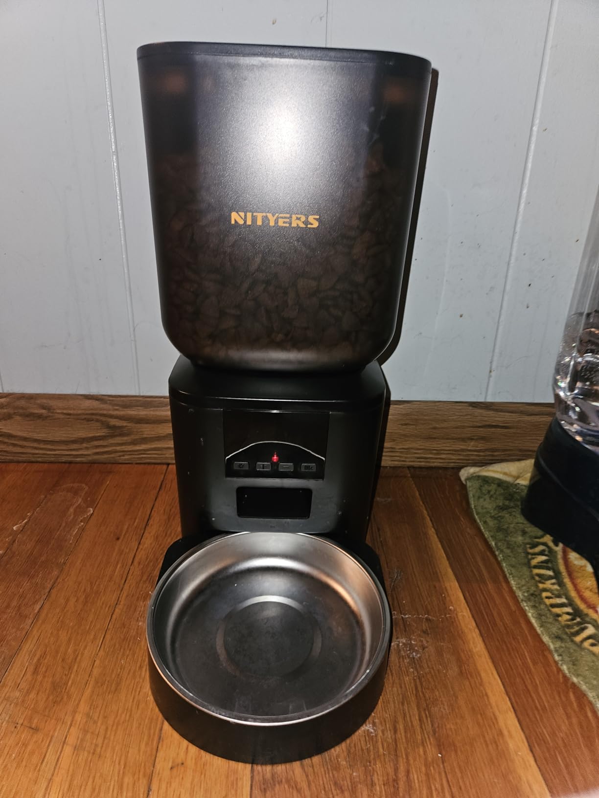 Automatic Dog & Cat Feeder with Camera & WiFi – 8L/34 Cups, 1080P Night Vision, 2.4 & 5G WiFi, 2-Way Talk, 10s Voice Recording, Timed Food Dispenser, Up to 99 Portions, 15 Meals Per Day customer photo 1