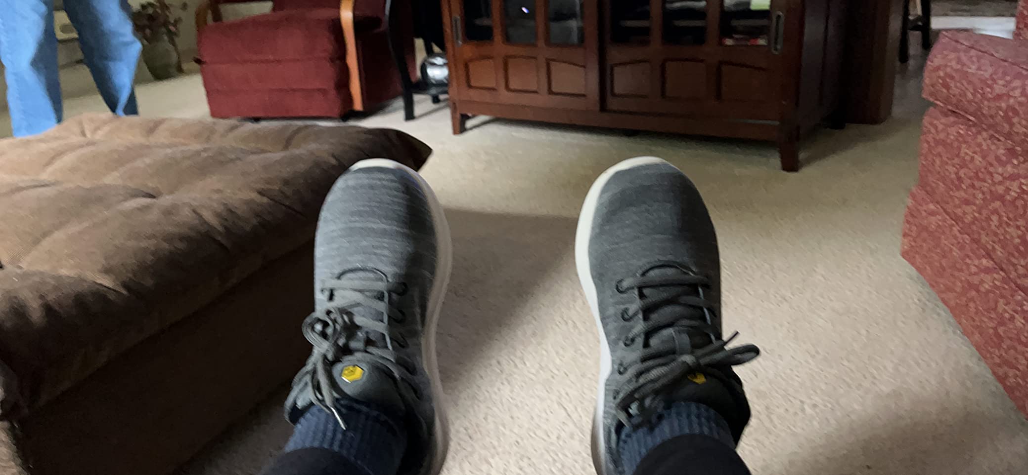 FitVille Plantar Fasciitis Shoes for Men Extra Wide Orthopedic Shoes for Foot Pain Relief - BriskWalk customer photo 1