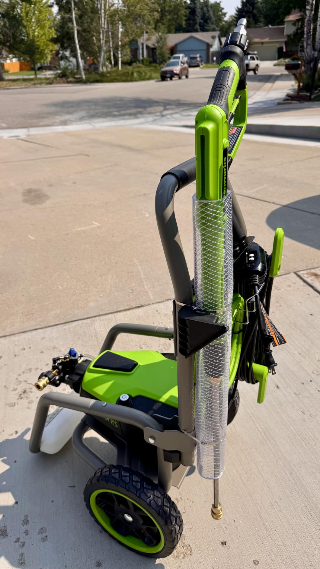 Greenworks 3000 PSI (2.0 GPM Max) Brushless Electric Pressure Washer customer photo 2