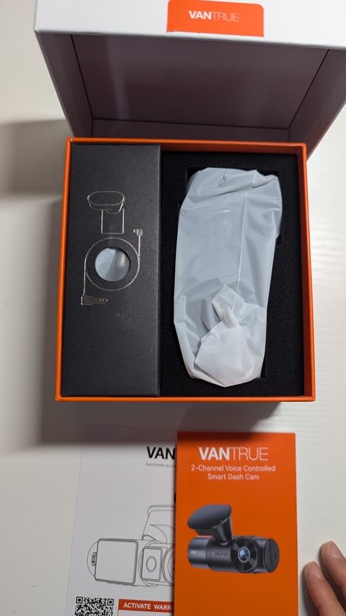 Vantrue N2X 2.7K Dash Cam Front and Inside, STARVIS 2 PlatePix Car Camera customer photo 1