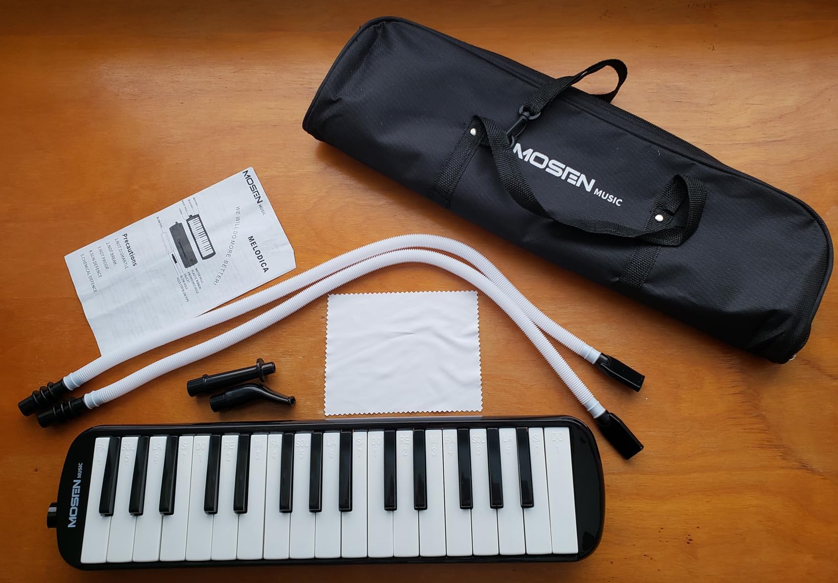 MOSEN 32 Keys Melodica Instrument for Beginners & Adults, Pink customer photo 2