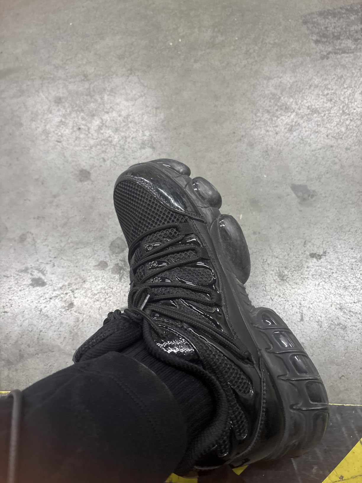 Steel Toe Shoes for Men Women Composite Toe Shoes Indestructible Safety Shoes Lightweight Steel Toe Sneakers Slip Resistant Puncture Proof Air Cushion Breathable Industry Construction Work Shoes customer photo 1