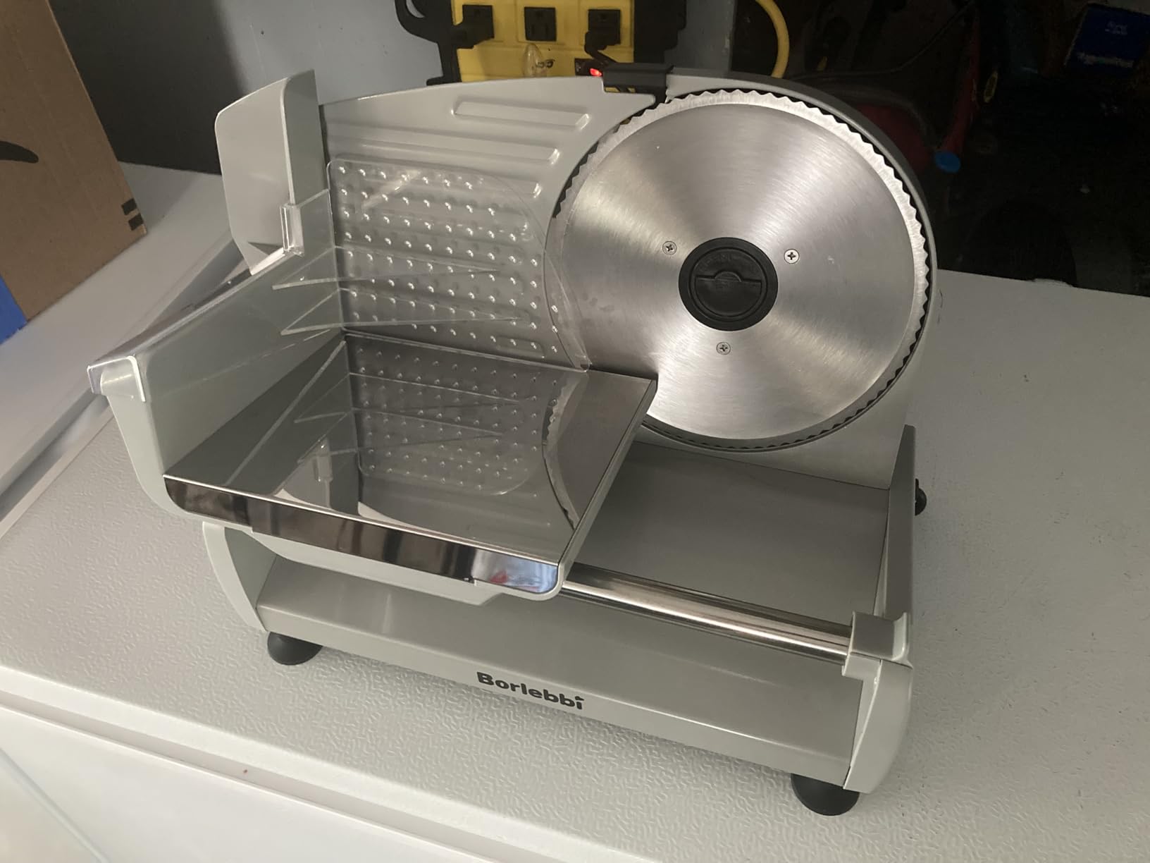 Meat Slicer Machine for Home, 200W Food Slicer with Two 7.5