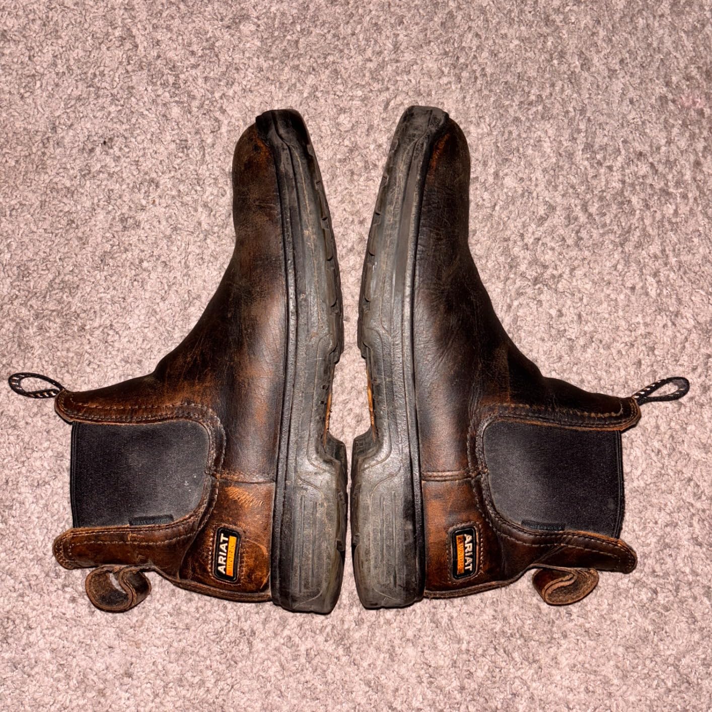 ARIAT Turbo Chelsea Waterproof Soft Toe EH customer photo 2